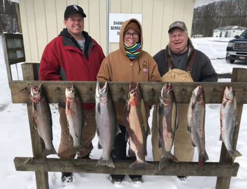 Fishing with Seahawk Fishing Charters in Winter